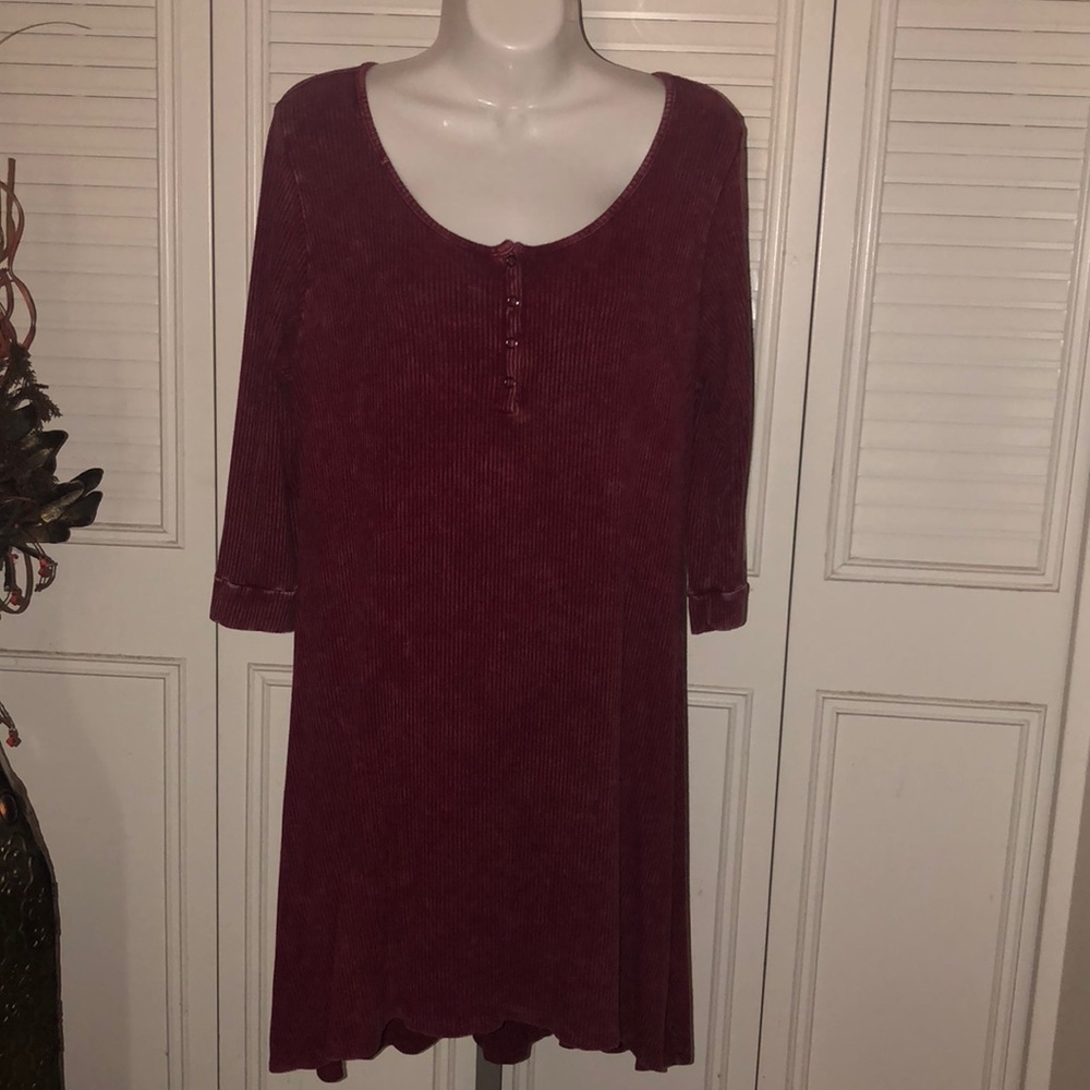 Long John material tunic dress